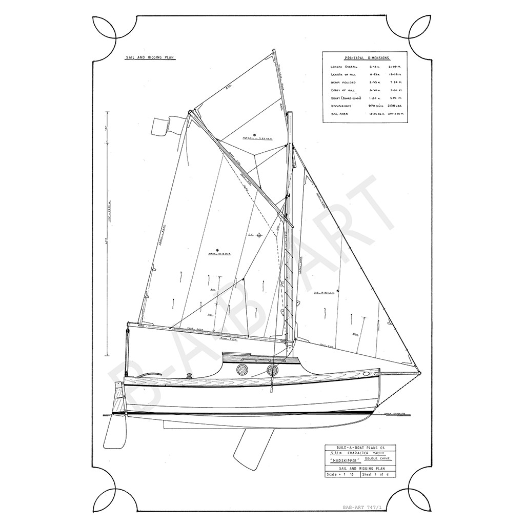 gaff rigged sailboat plans